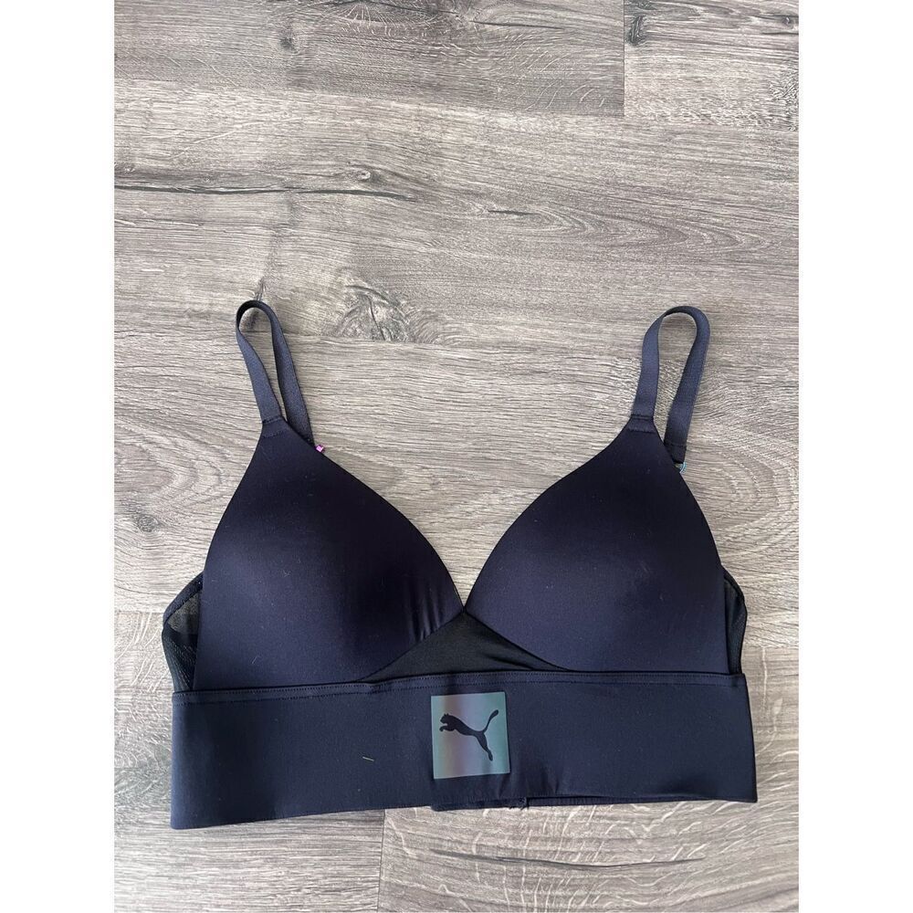 Puma Padded Longline Top Black M